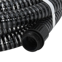 Mangueira de sucção com conectores de latão 1,1"  PVC