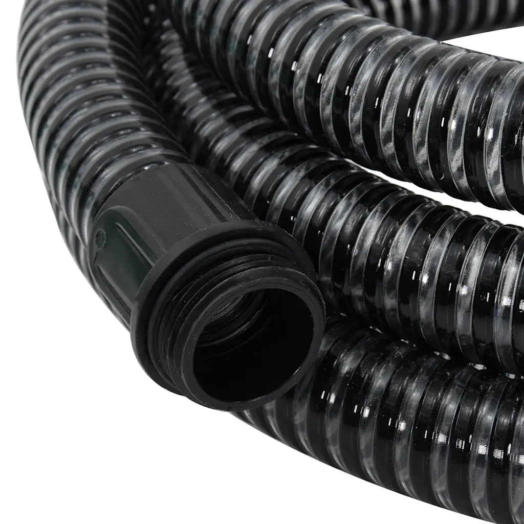 Mangueira de sucção com conectores de latão 1,1"  PVC