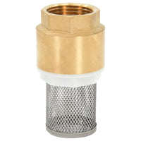 Mangueira de sucção com conectores de latão 1,1"  PVC