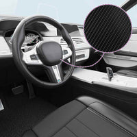 vidaXL Película para carro 100x150 cm 4D preto