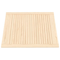 Porta de armário com design de persiana pinho maciço