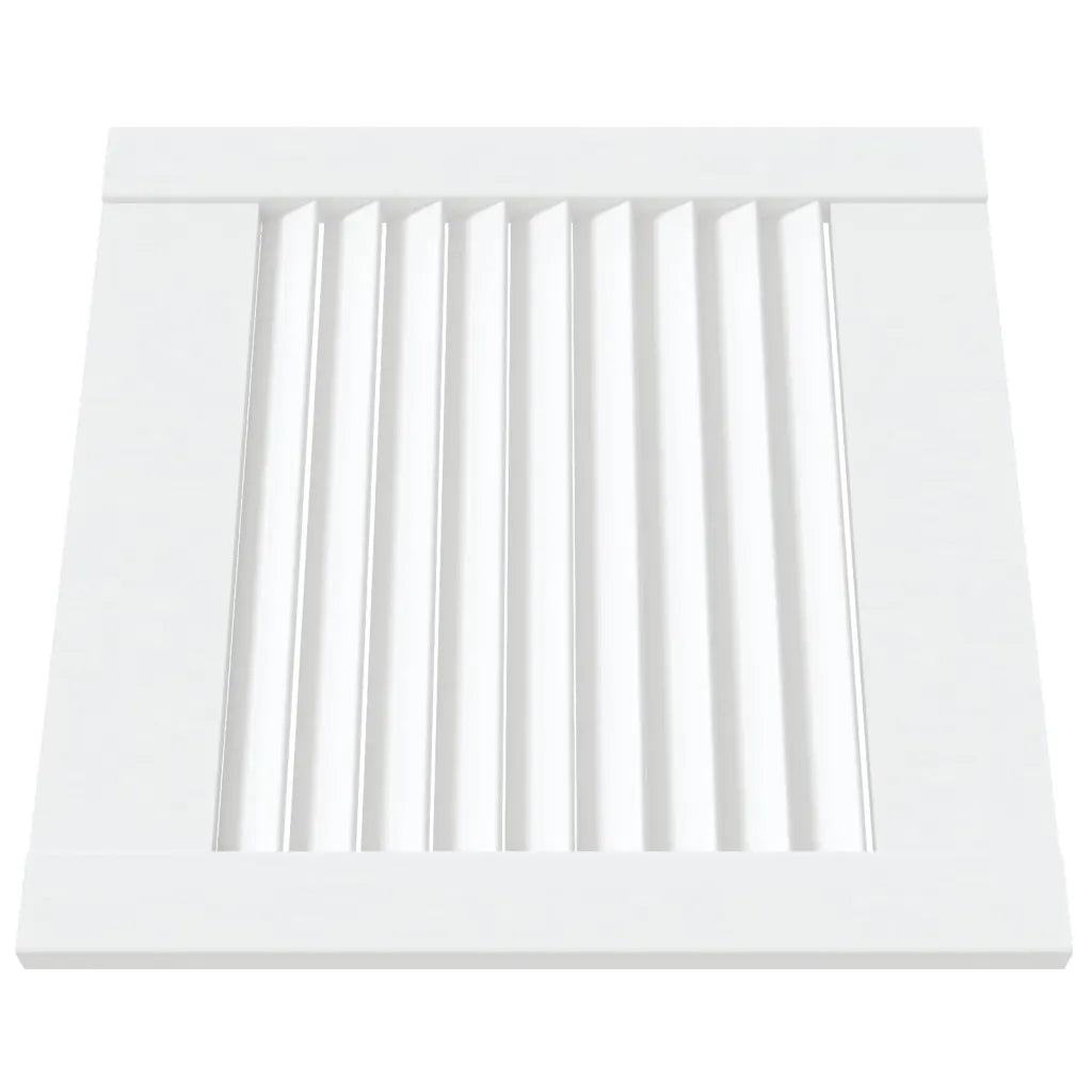 Portas de armário 2 pcs design de persiana pinho maciço