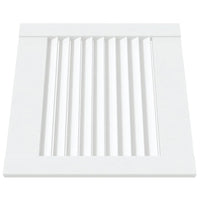 Portas de armário 2 pcs design de persiana pinho maciço