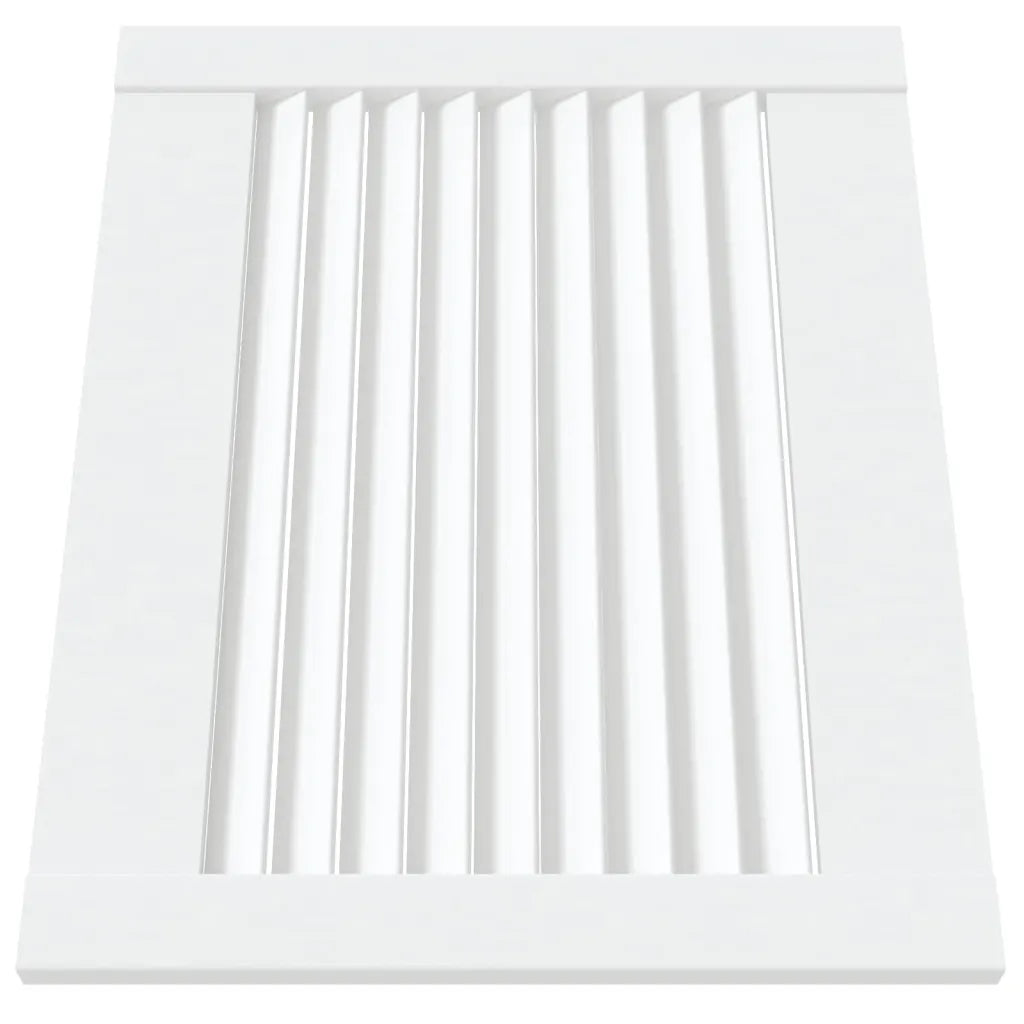 Portas de armário 2 pcs design de persiana pinho maciço