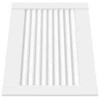 Portas de armário 4 pcs design de persiana pinho maciço