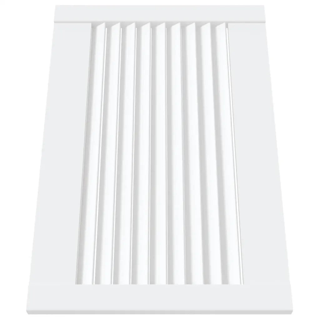 Portas de armário 2 pcs design de persiana pinho maciço