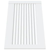 Portas de armário 2 pcs design de persiana pinho maciço