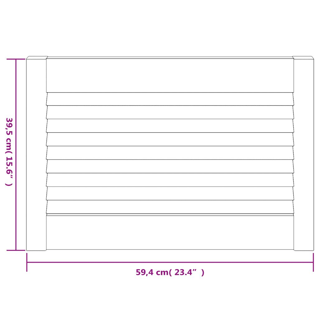 Portas de armário 2 pcs design de persiana pinho maciço