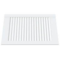 Portas de armário 2 pcs design de persiana pinho maciço
