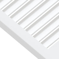 Portas de armário 4 pcs design de persiana pinho maciço