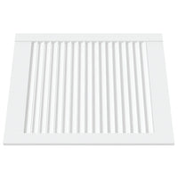 Portas de armário 4 pcs design de persiana pinho maciço