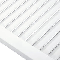 Portas de armário 2 pcs design de persiana pinho maciço
