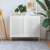 Portas de armário 2 pcs design de persiana pinho maciço