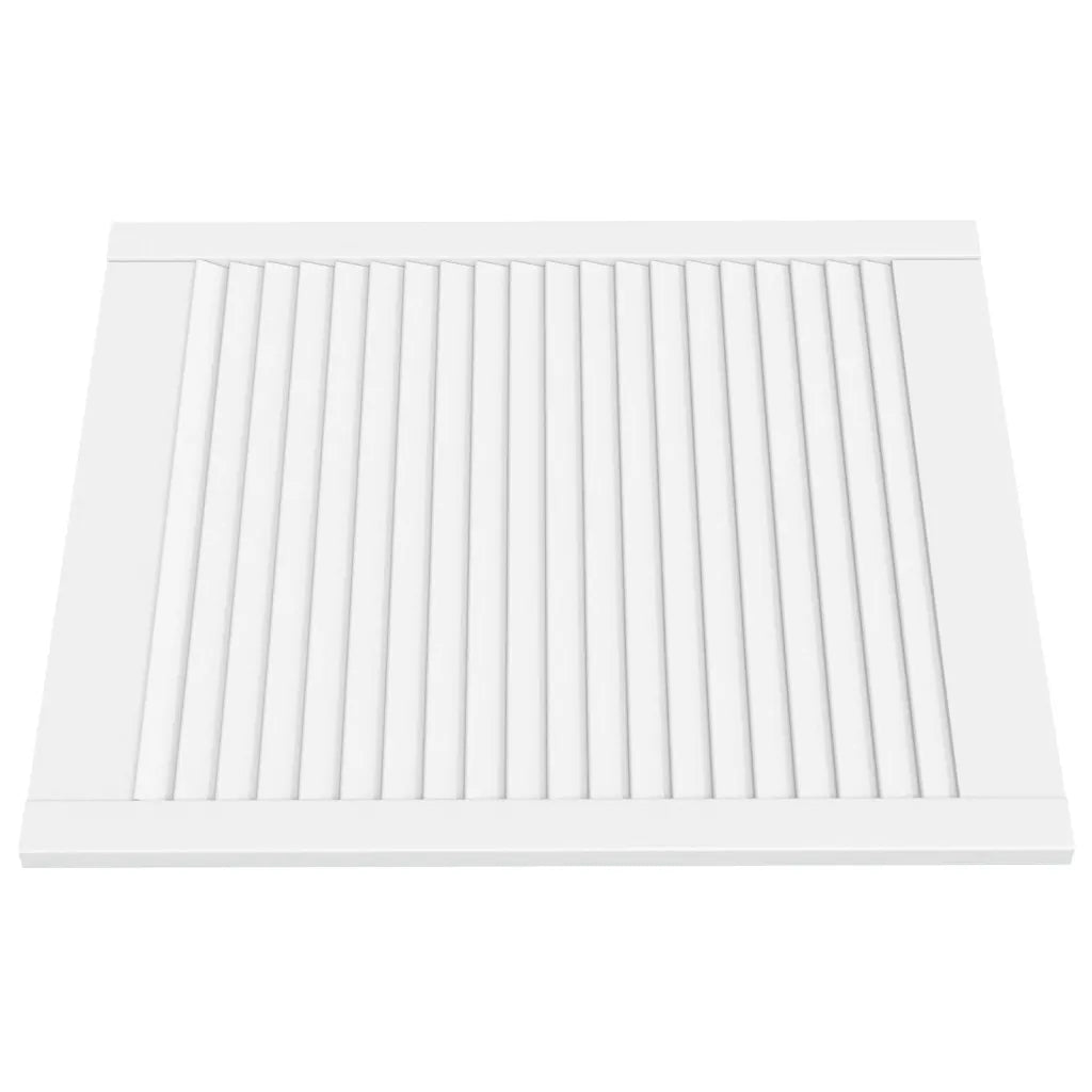 Portas de armário 4 pcs design de persiana pinho maciço