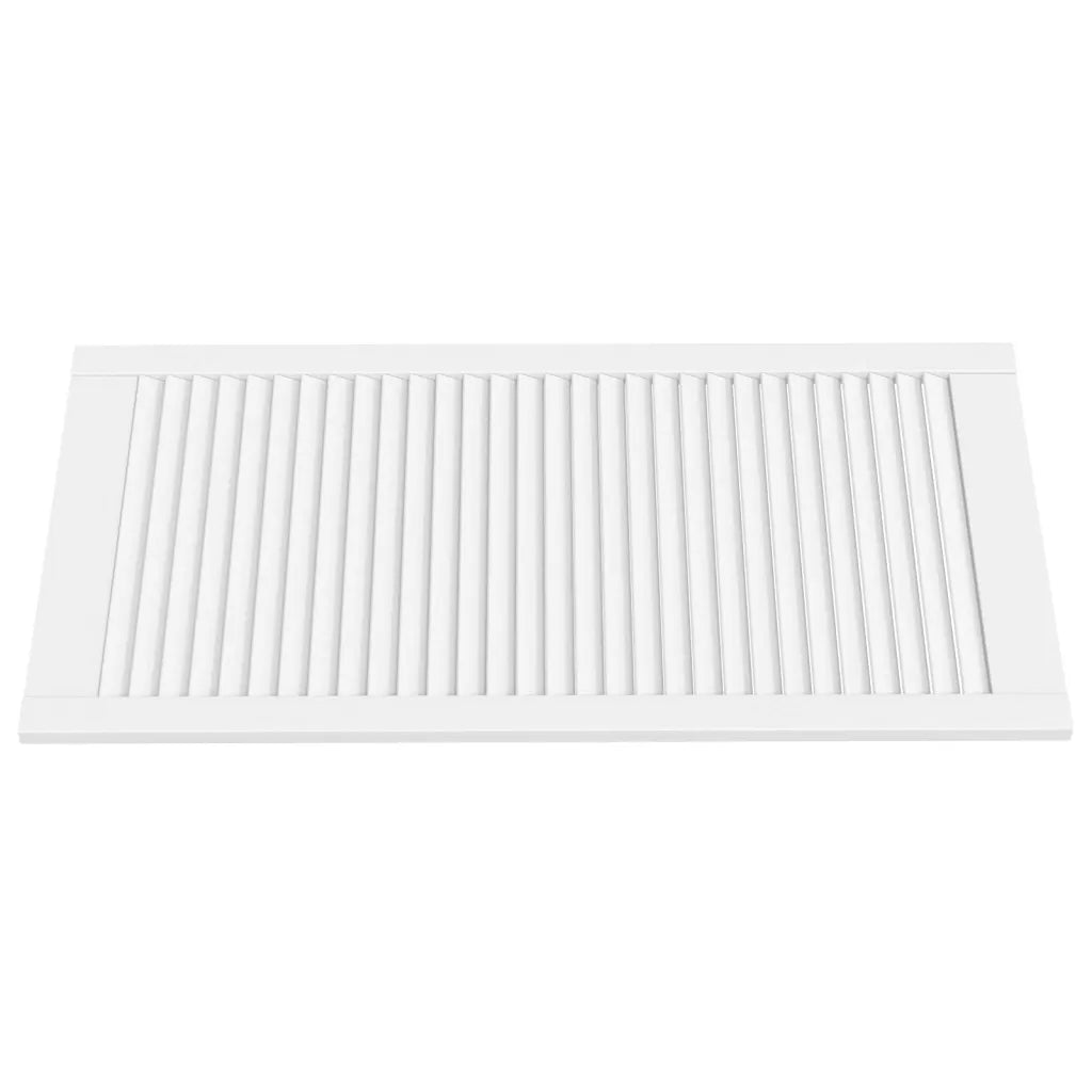 Portas de armário 2 pcs design de persiana pinho maciço
