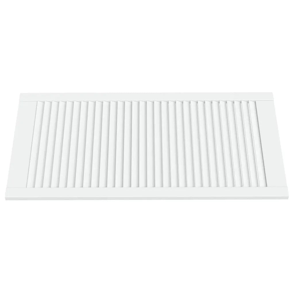 Portas de armário 4 pcs design de persiana pinho maciço