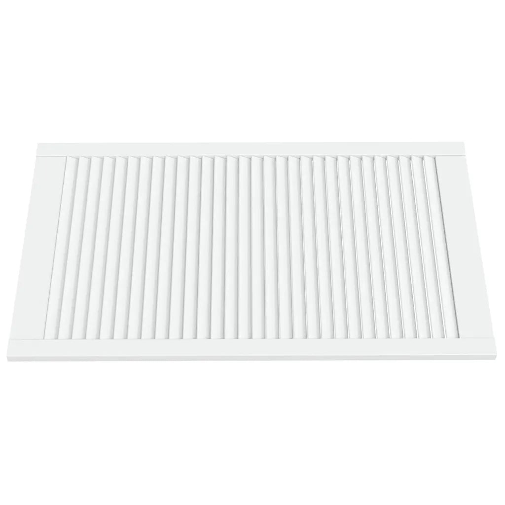 Portas de armário 2 pcs design de persiana pinho maciço