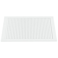 Portas de armário 2 pcs design de persiana pinho maciço