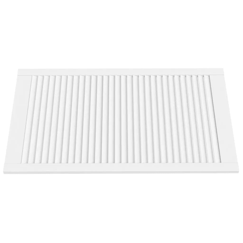 Portas de armário 4 pcs design de persiana pinho maciço