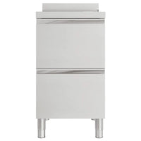 Armário de cozinha comercial com 2 gavetas 50x60x96 cm