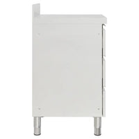 Armário de cozinha comercial com 3 gavetas 50x60x96 cm