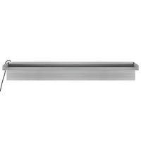 Cascata com LEDs RGB 60 cm aço inoxidável