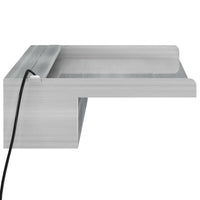 Cascata com LEDs RGB 60 cm aço inoxidável