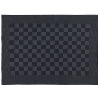 Conjunto de panos de cozinha 20 pcs algodão preto e cinzento