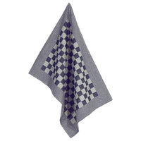 Conjunto de panos de cozinha 10 pcs algodão azul e branco