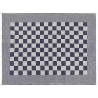 Conjunto de panos de cozinha 10 pcs algodão azul e branco