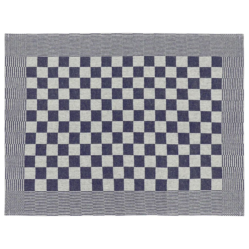 Conjunto de panos de cozinha 20 pcs algodão azul e branco