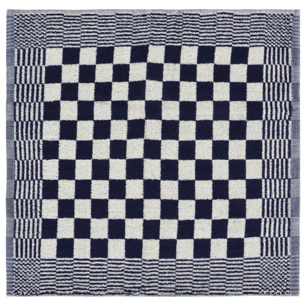 Conjunto de panos de cozinha 20 pcs algodão azul e branco
