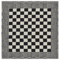 Conjunto de panos de cozinha 10 pcs algodão preto e branco