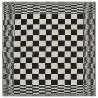 Conjunto de panos de cozinha 20 pcs algodão preto e branco