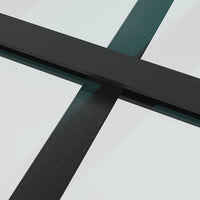 Porta deslizante 90x205 cm vidro ESG e alumínio