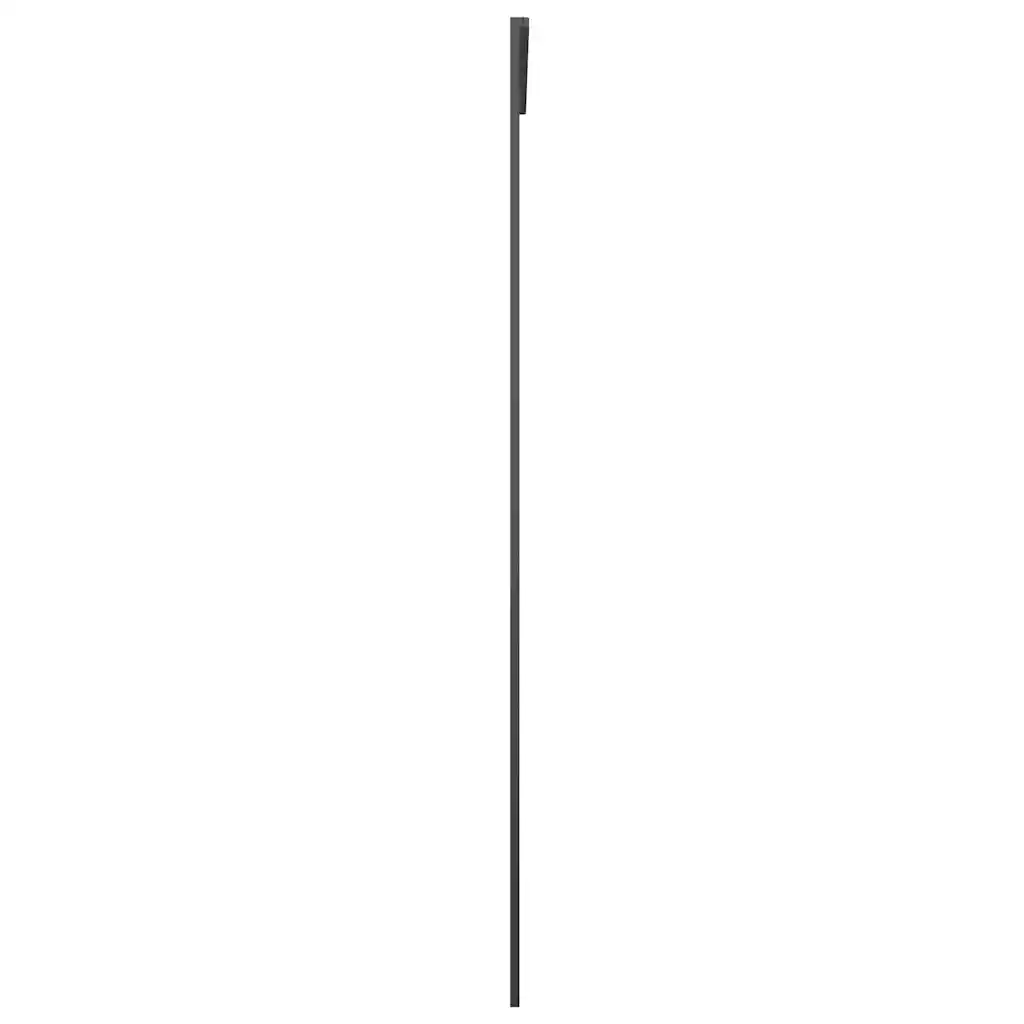 Porta deslizante 102,5x205 cm vidro ESG e alumínio