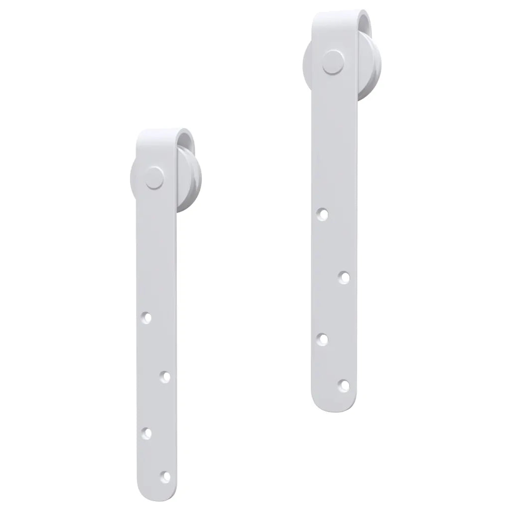 Mini kit para armário deslizante aço carbono  branco