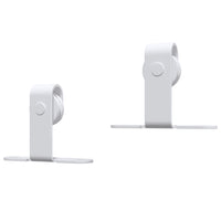 Mini kit para armário deslizante aço carbono  branco