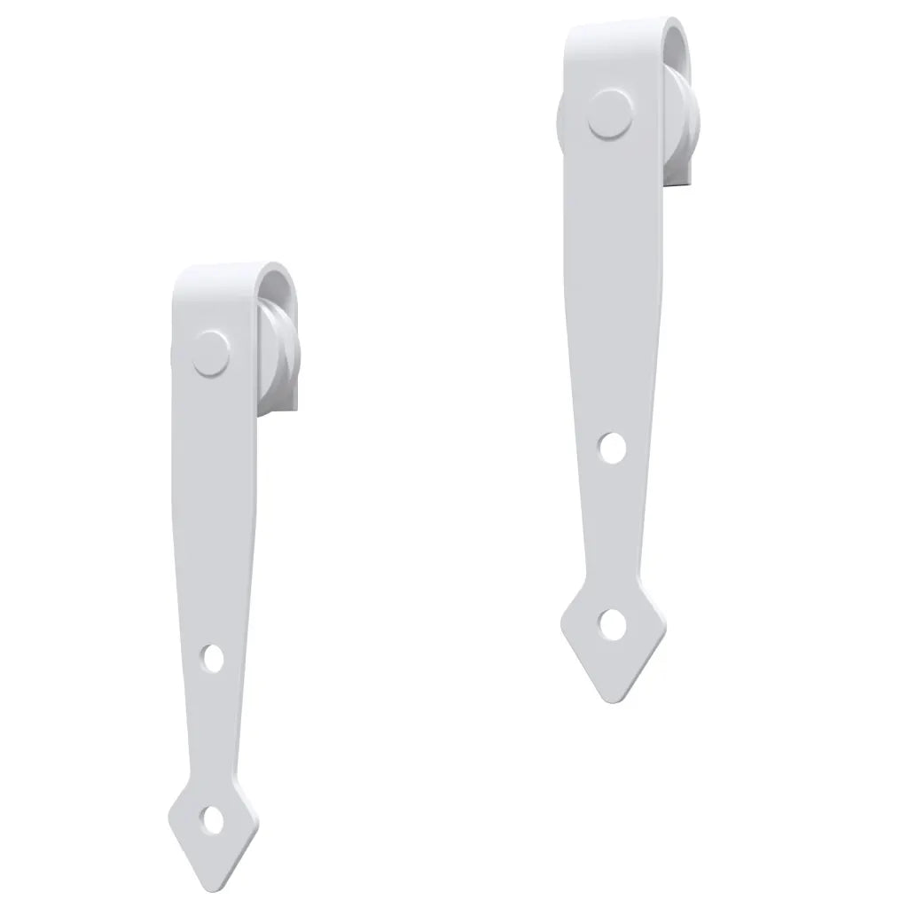 Mini kit para armário deslizante aço carbono  branco