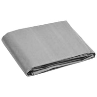 Lona 180 g/m² 8x8 m PEAD cinzento