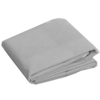 Lona 260 g/m² 3x6 m PEAD cinzento