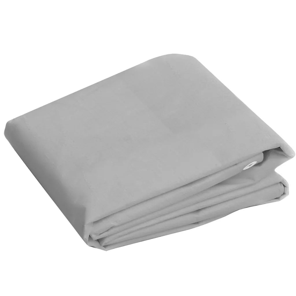 Lona 260 g/m² 6x6 m PEAD cinzento