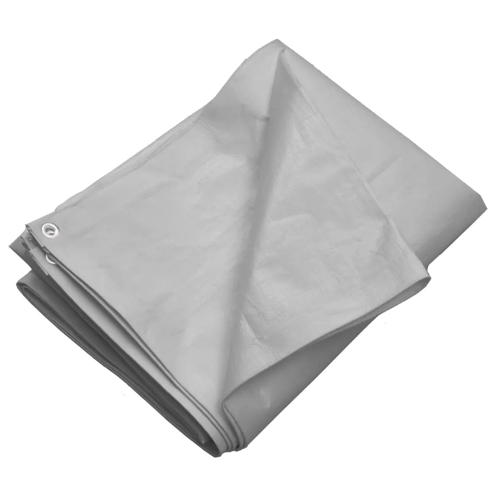 Lona 260 g/m² 6x10 m PEAD cinzento