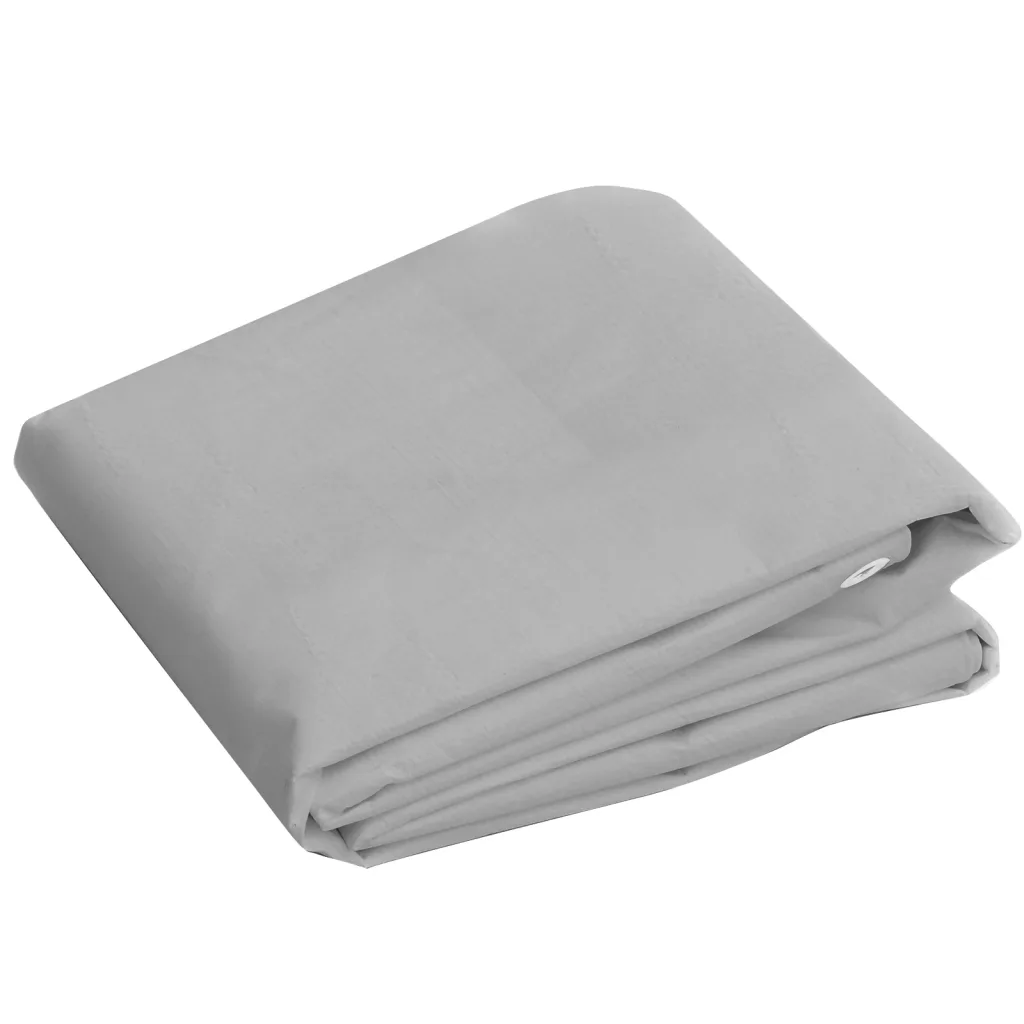 Lona 260 g/m² 6x10 m PEAD cinzento
