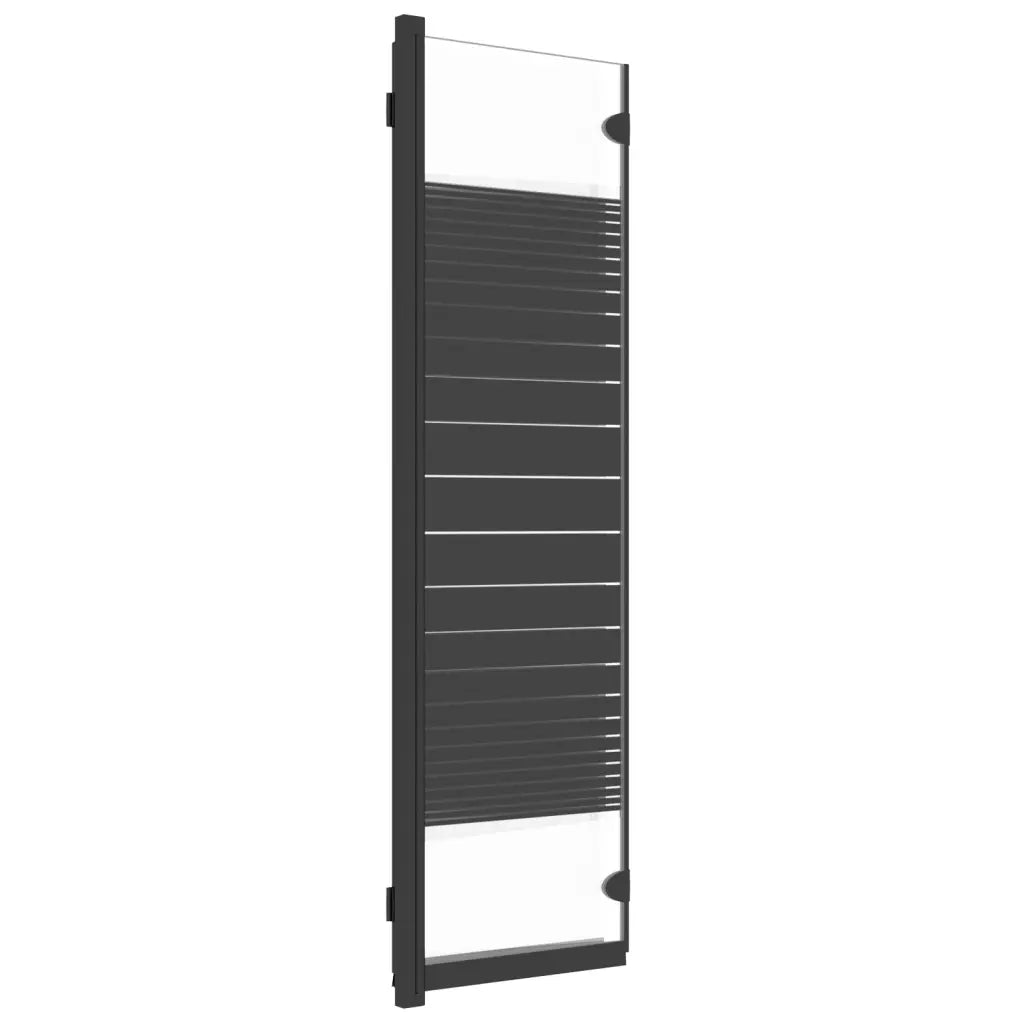 Divisória de chuveiro dobrável 3 painéis 130x130 cm ESG