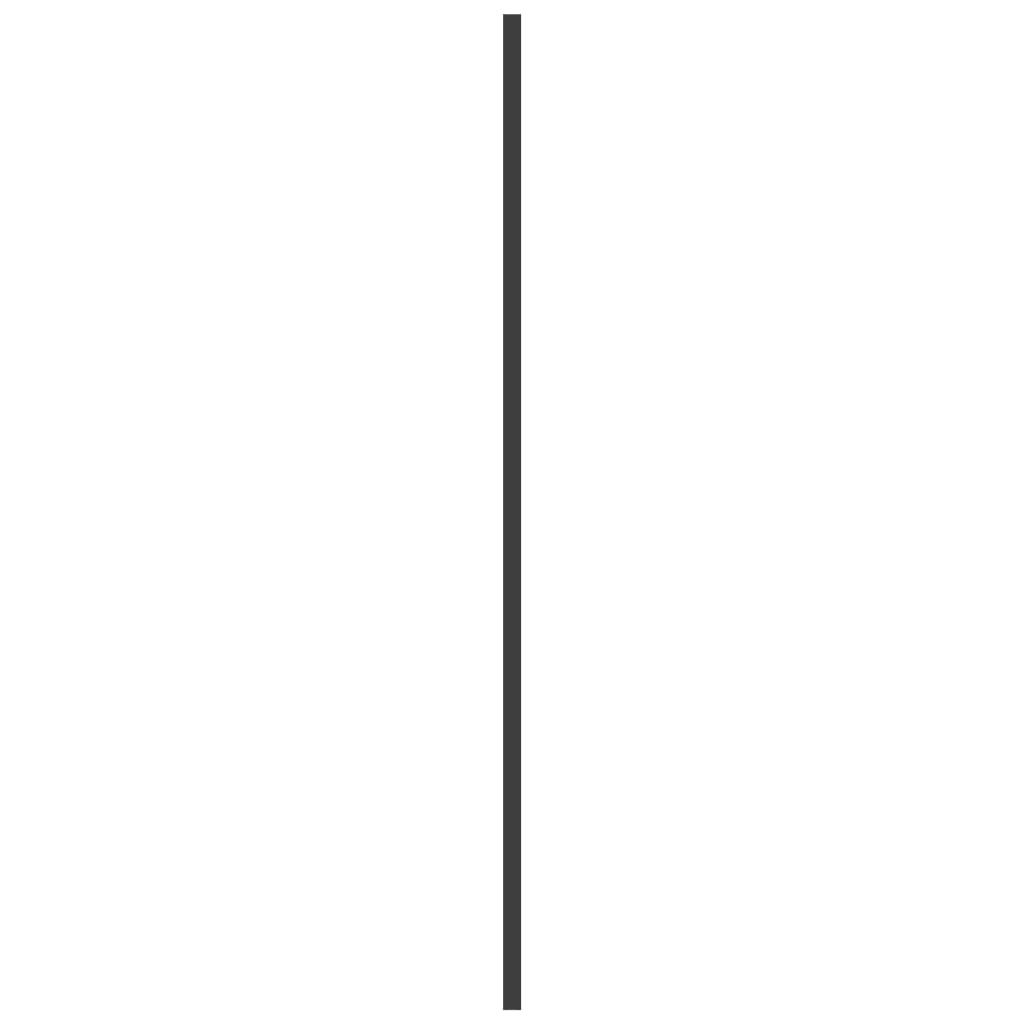 Divisória de chuveiro dobrável 3 painéis 130x130 cm ESG
