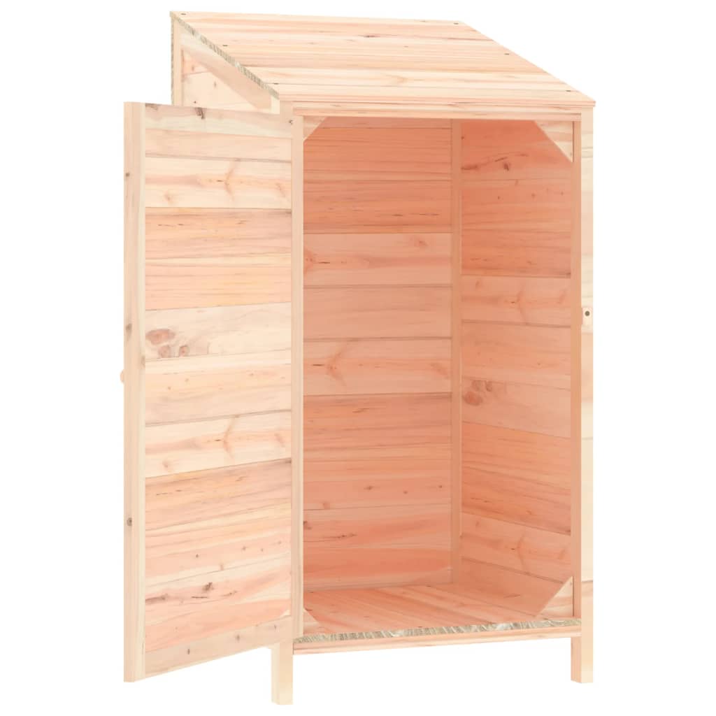 vidaXL Abrigo de jardim 55x52x112 cm madeira de abeto maciça