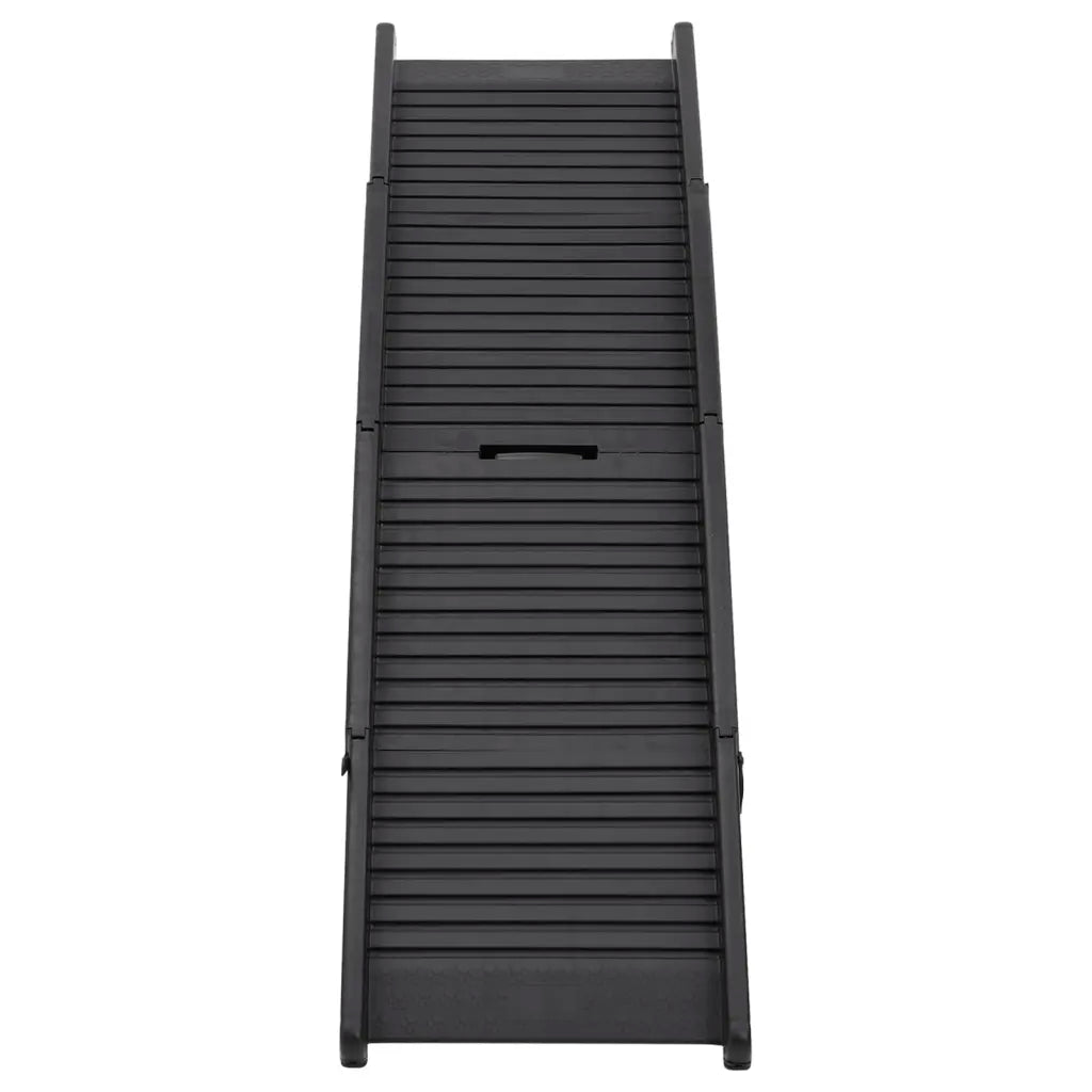 Rampa dobrável para cães 153x40x12,5 cm plástico