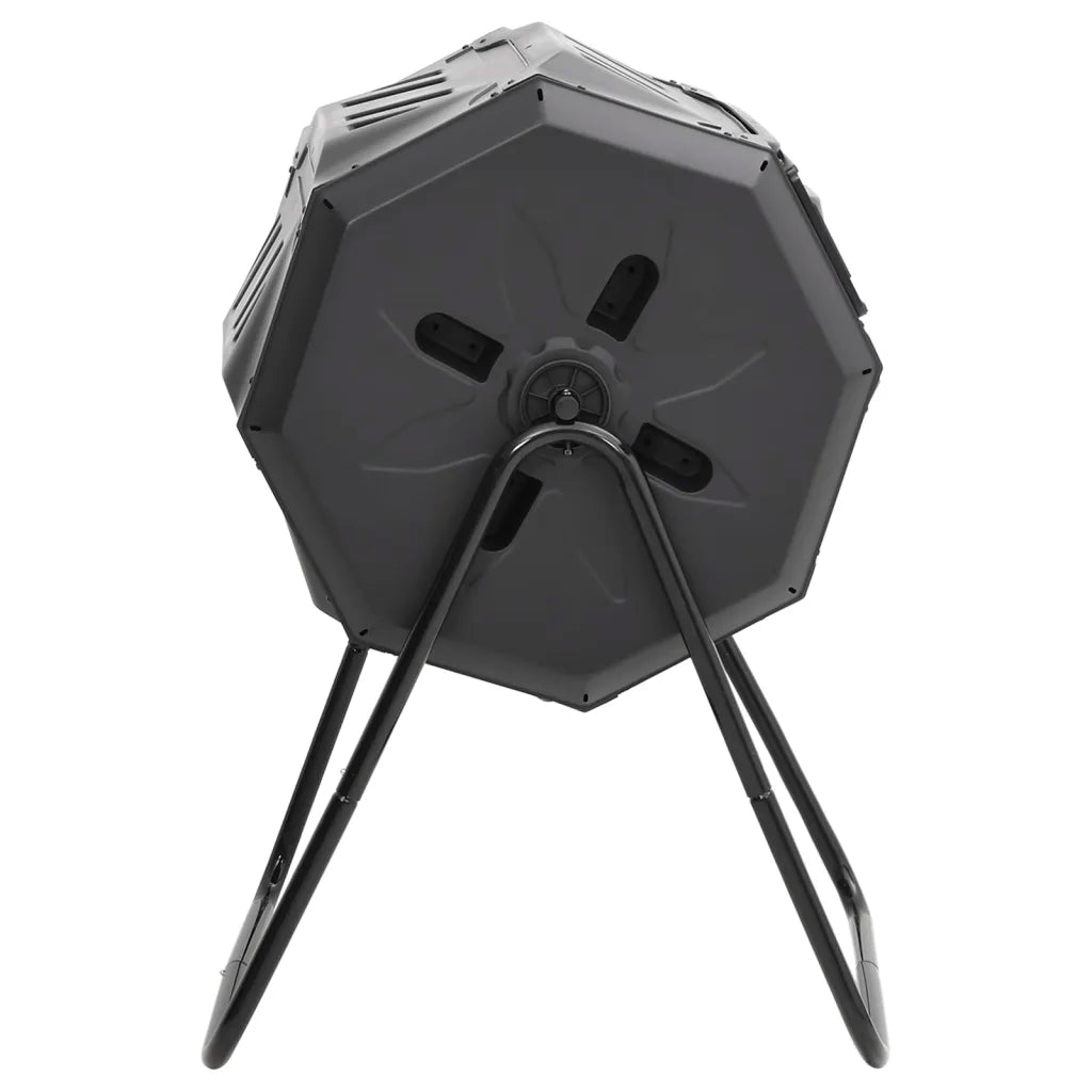 Caixote de compostagem para jardim 73x64x95 cm 160 L