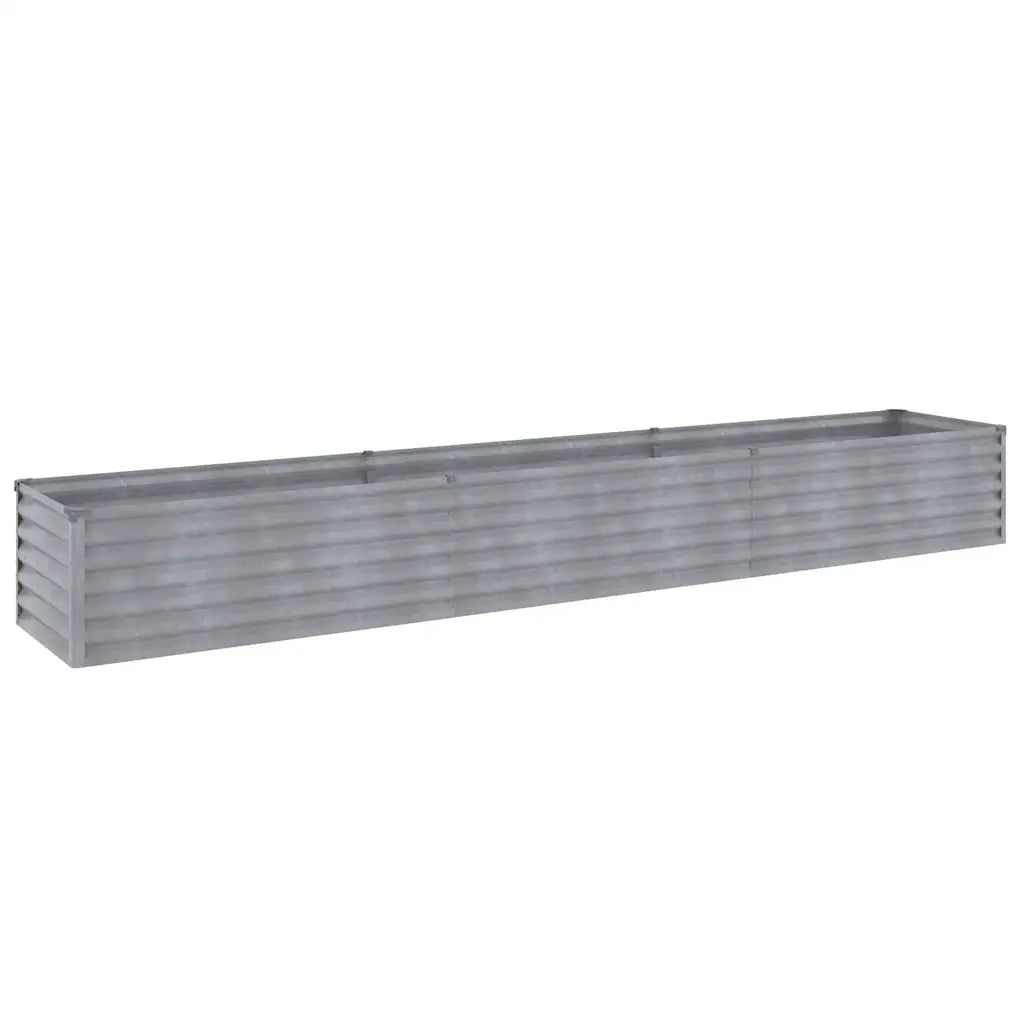 Canteiro elevado de jardim 291x50x36 cm Aço Corten